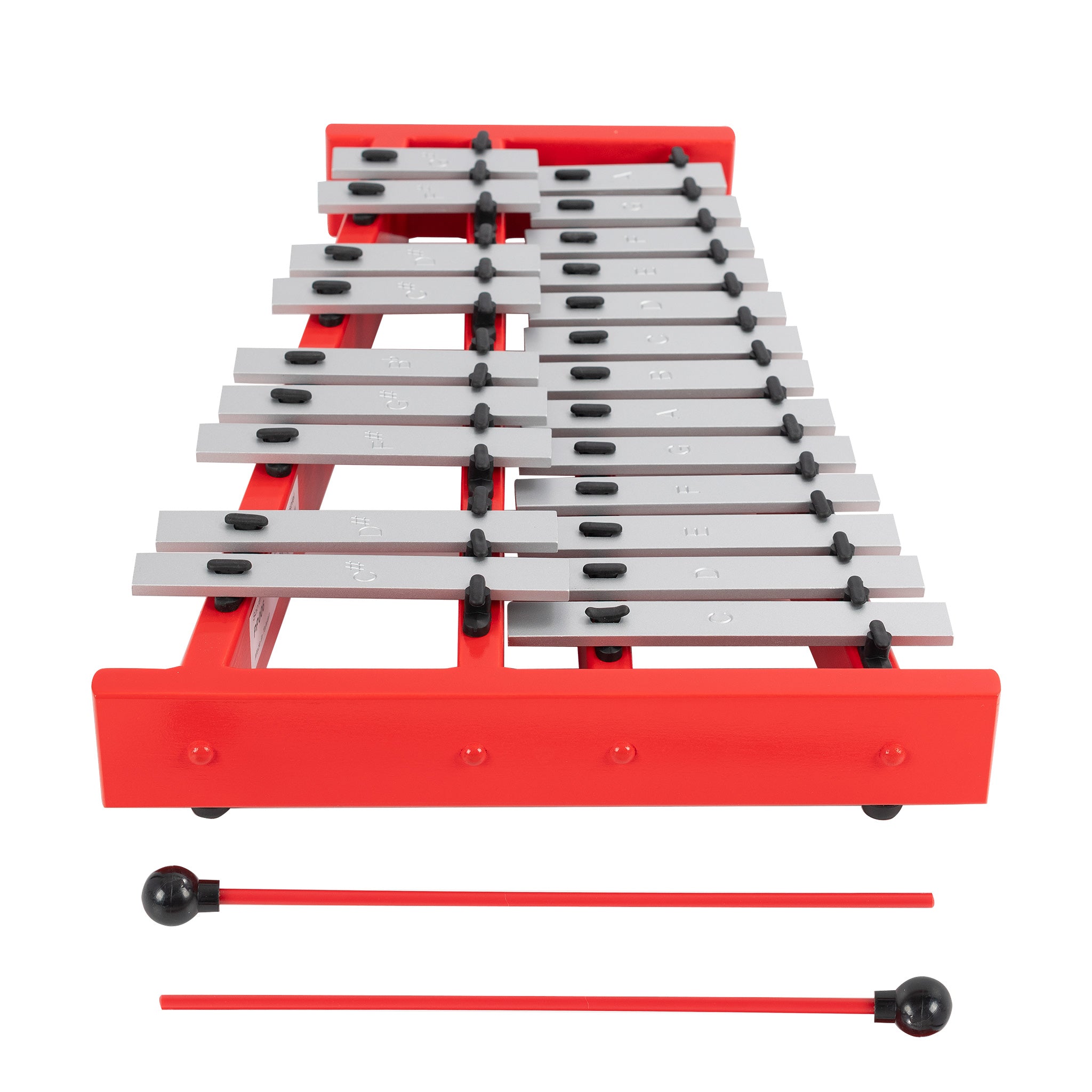 Percussion Plus Classic Red Box Soprano Fully Chromatic Glockenspiel