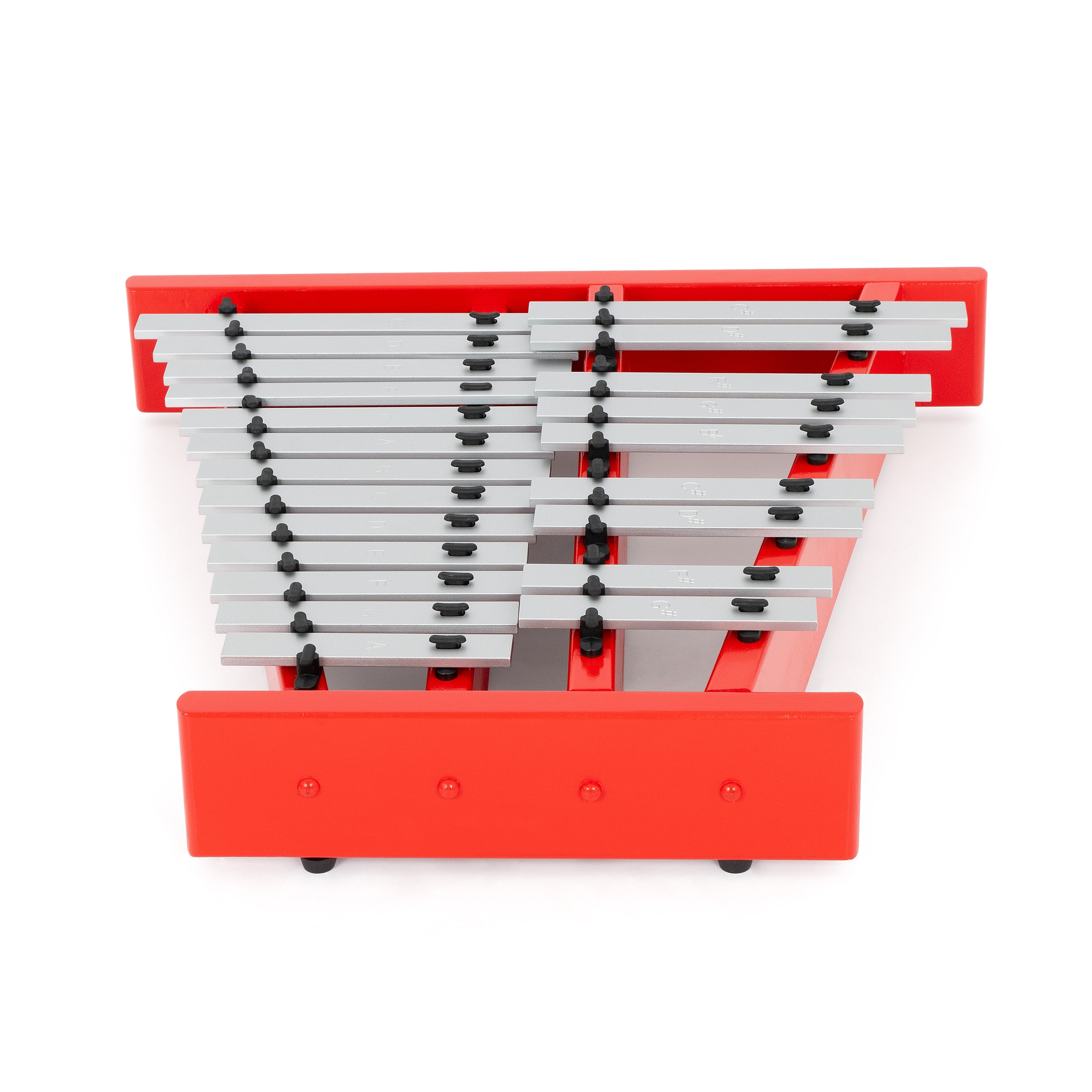 Percussion Plus Classic Red Box Fully Chromatic Alto Glockenspiel