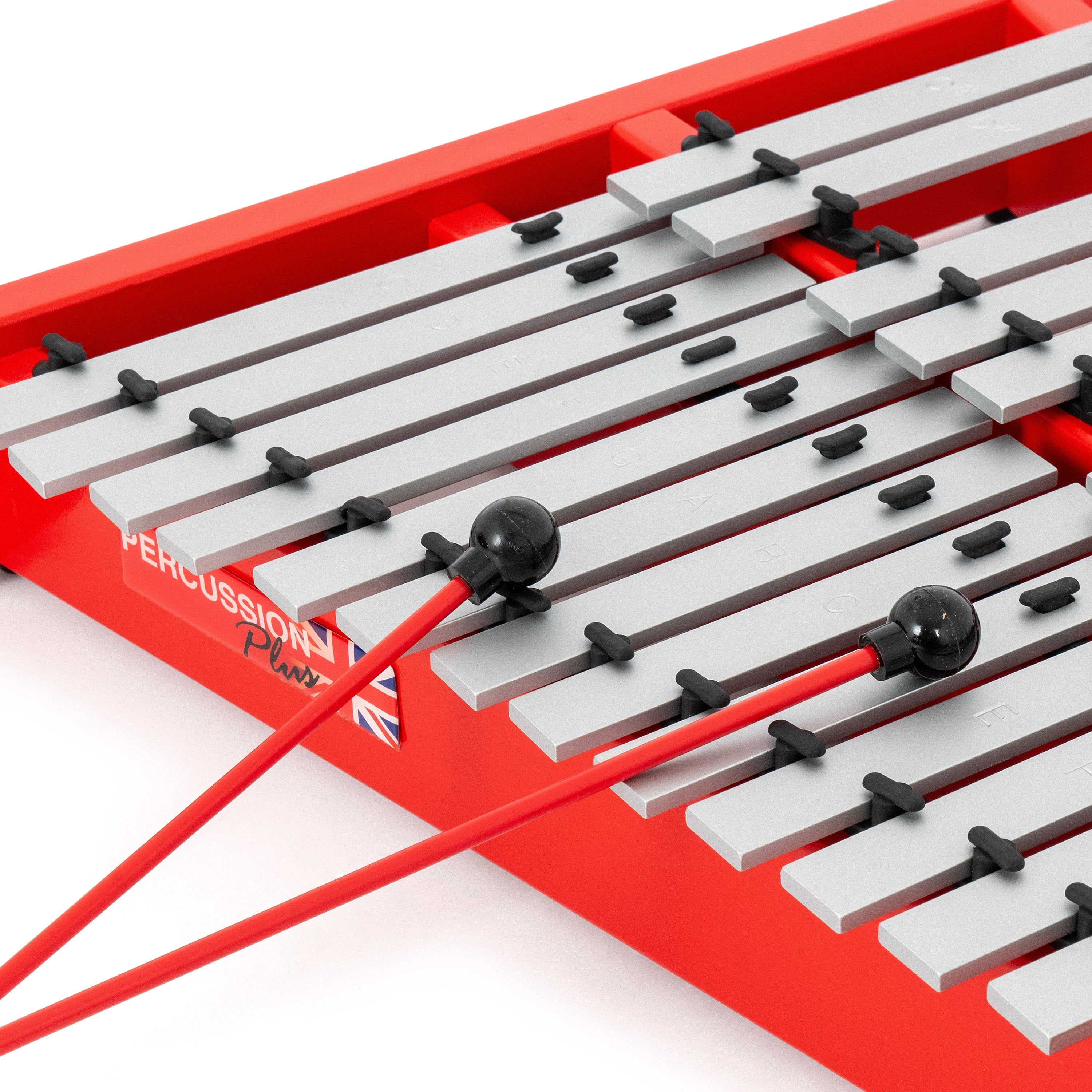 CROWN PERCUSSION ボンゴ Percussion Plus Classic Red Box Fully Chromatic Alto Glockenspiel