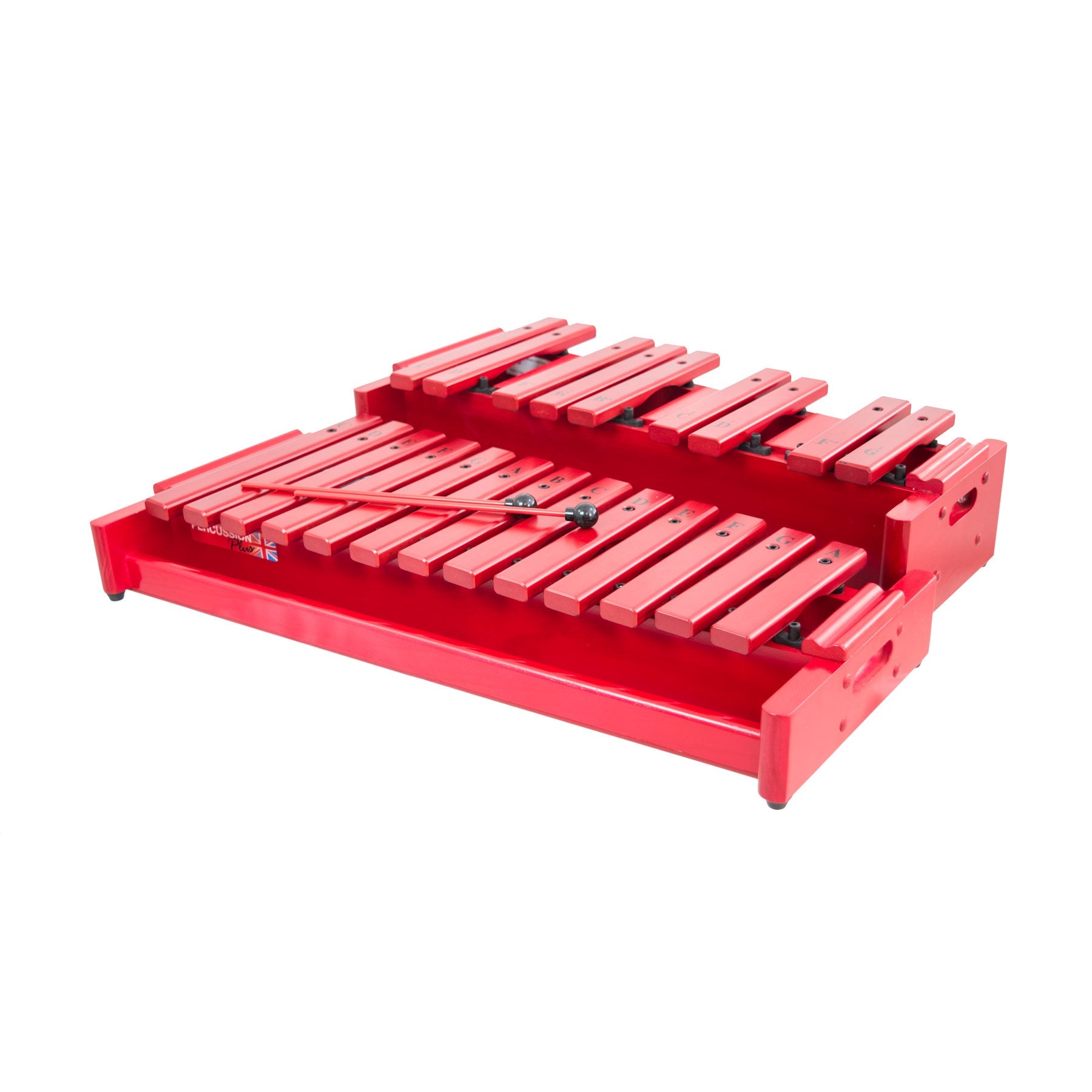 Percussion Plus Classic Red Box Soprano Diatonic Xylophone