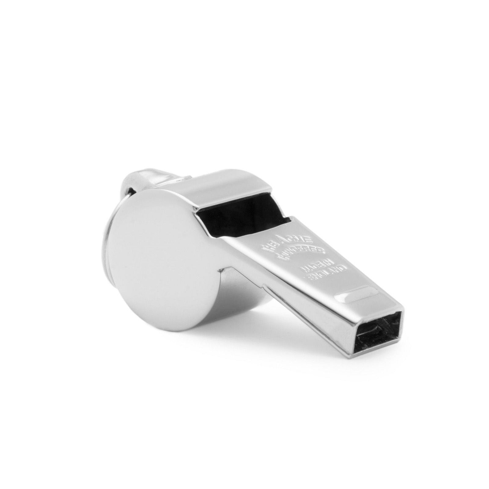 PP174 - Acme large brass thunderer whistle - Nickel plated A1