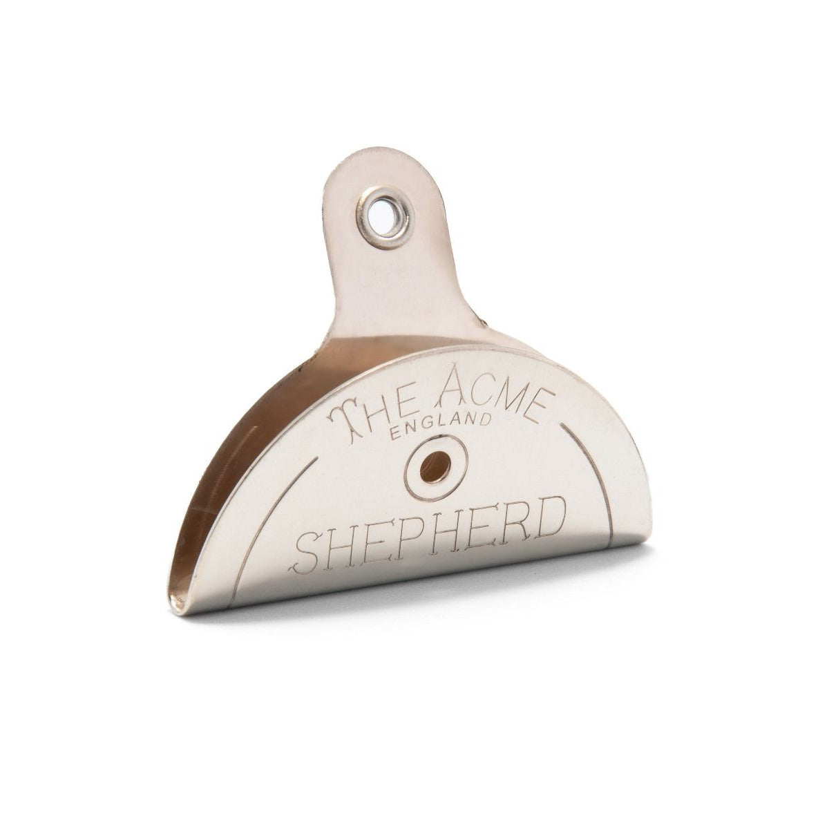 Acme brass Shepherds lip whistle nickel plated Percussion Plus