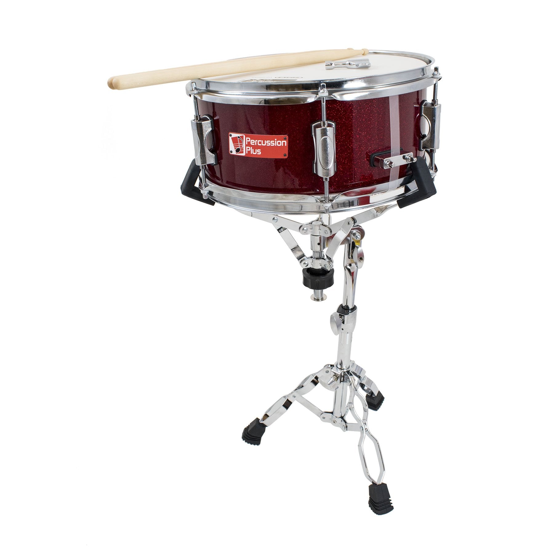 Junior snare drum with sticks and stand :: Percussion Plus