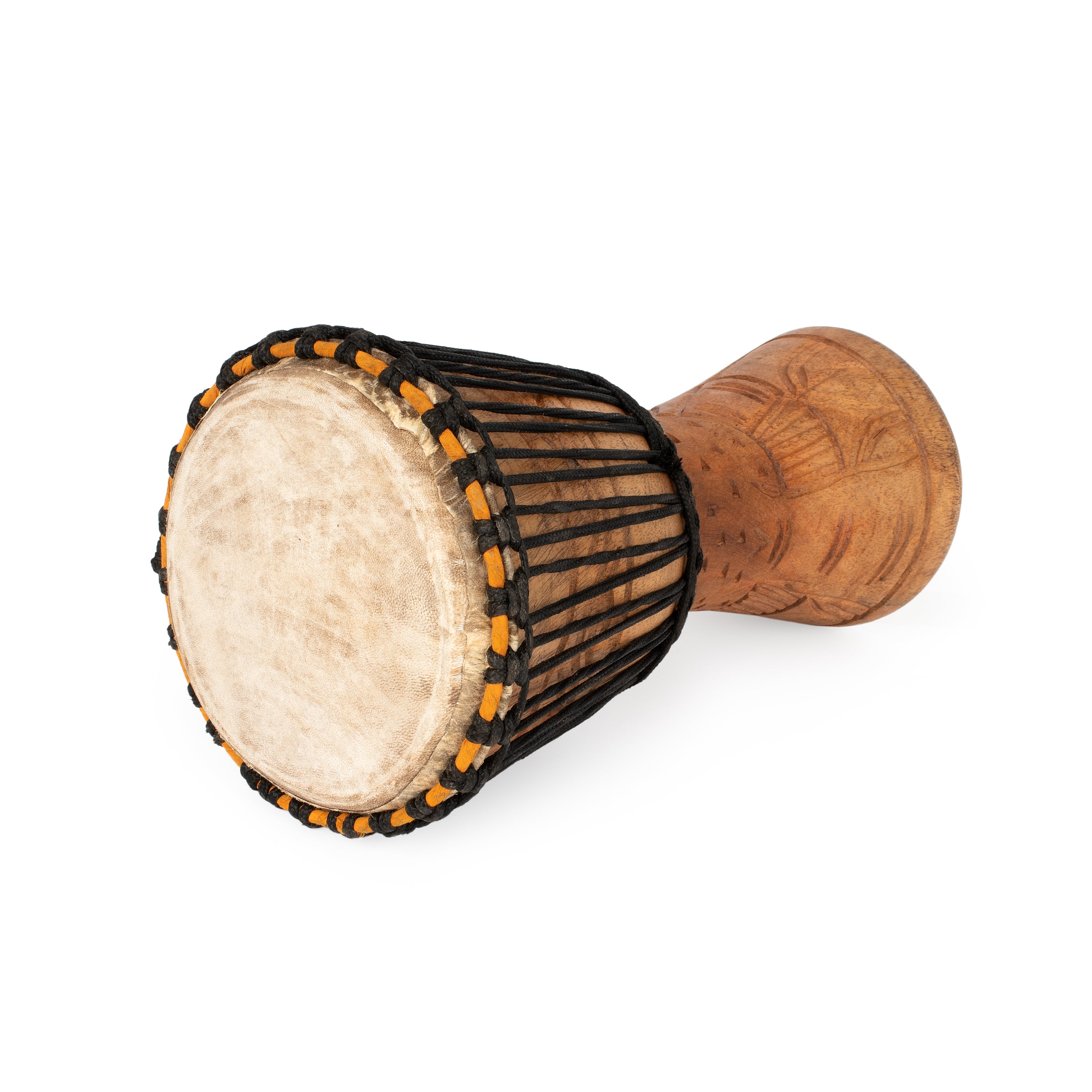 Honestly Made Ghanaian djembe - rope tunede | Percussion Plus